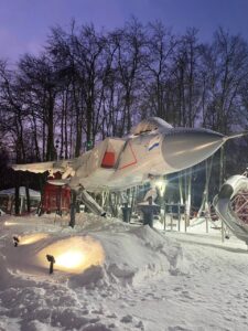 Уличная Экспозиция музея техники Задорожного